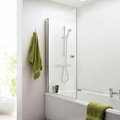 Bath Shower Screen - 1400mm 